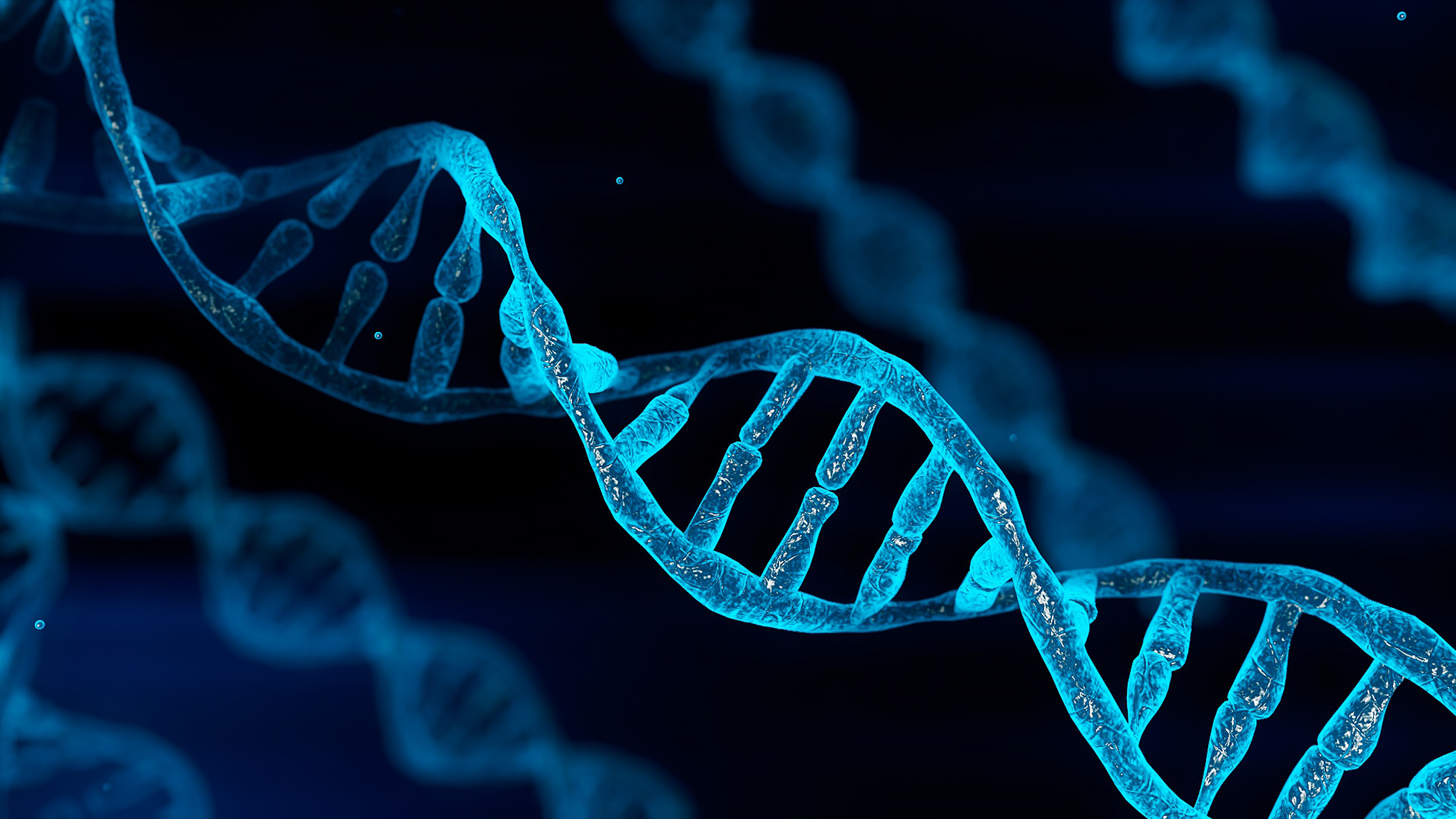 Blue Chromosome DNA